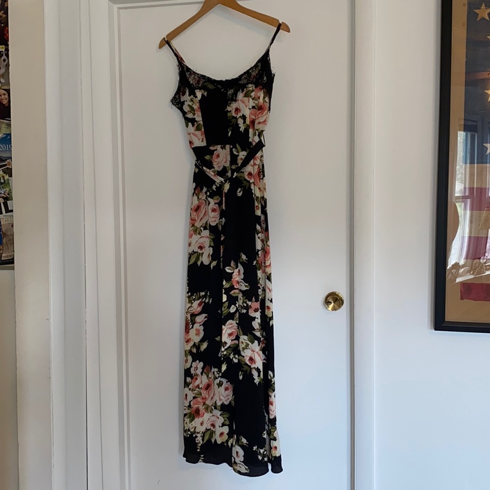 Bisou Bisou women’s floral pattern dress